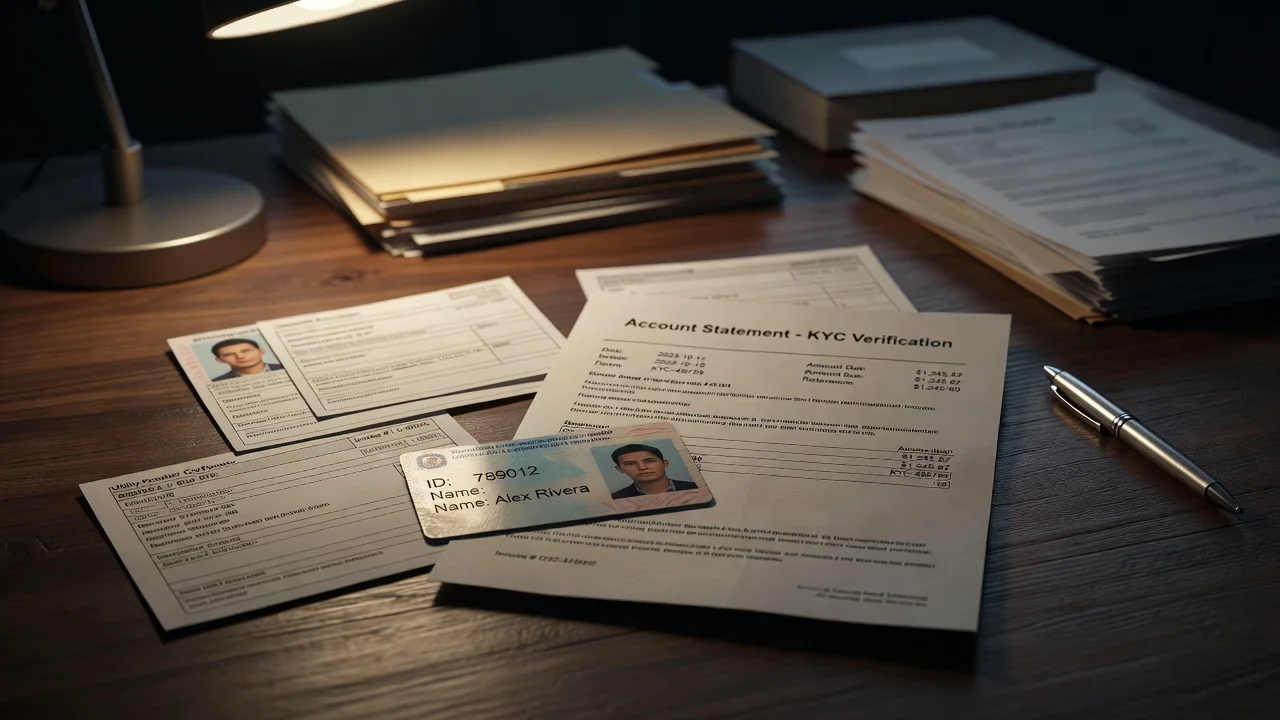ID and utility bill for Julius Casino KYC
