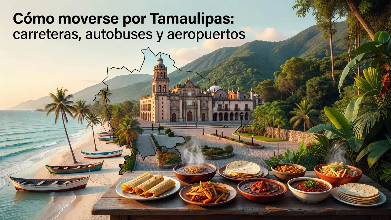 Cómo moverse por Tamaulipas: carreteras, autobuses y aeropuertos